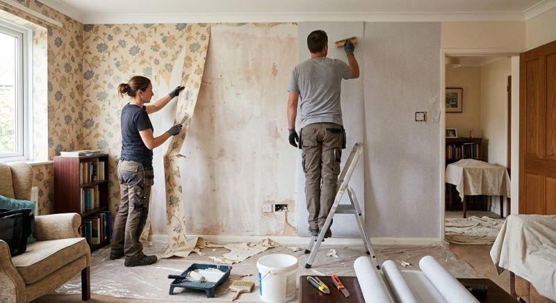 Wallpaper Replacement in Overland Park, KS
