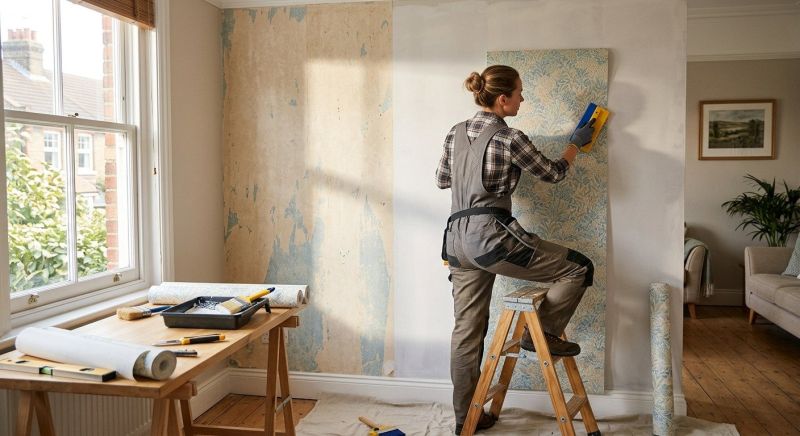 Wallpapering Service in Conroe, TX