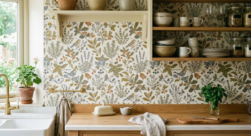 Kitchen Wallpaper Installation in Kansas City, MO