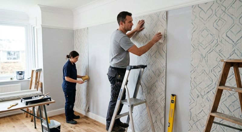 Wall Covering Installation in Conroe, TX
