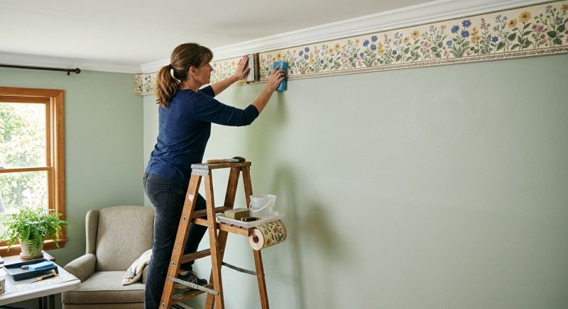Wallpaper Border Installation in Conroe, TX