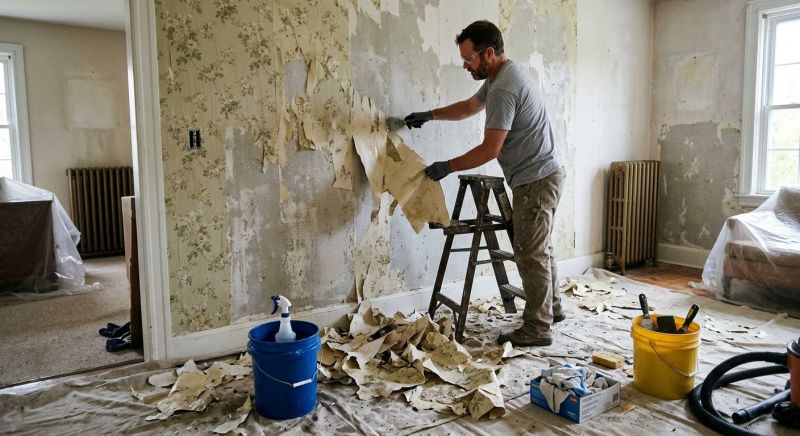 Wallpaper Removal Service in Denver County, CO