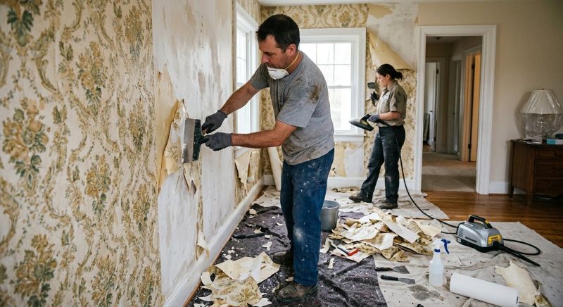 Wallpaper Removal Service in Denver, CO