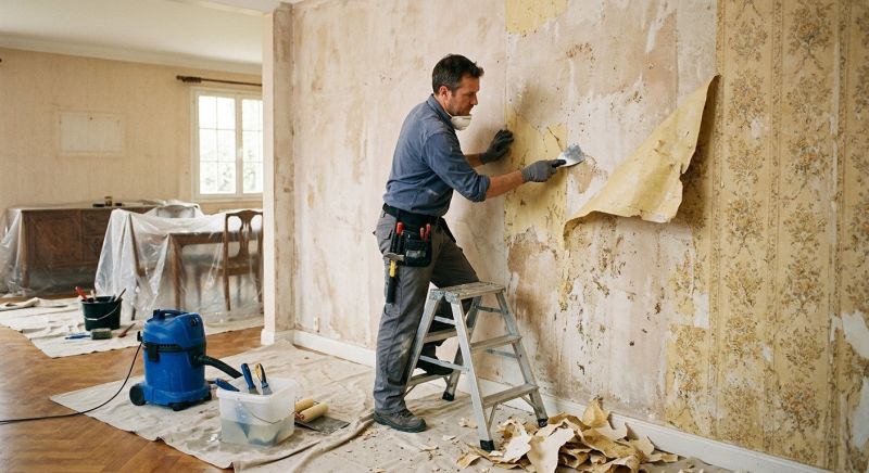 Wallpaper Removal Service in Olathe, KS