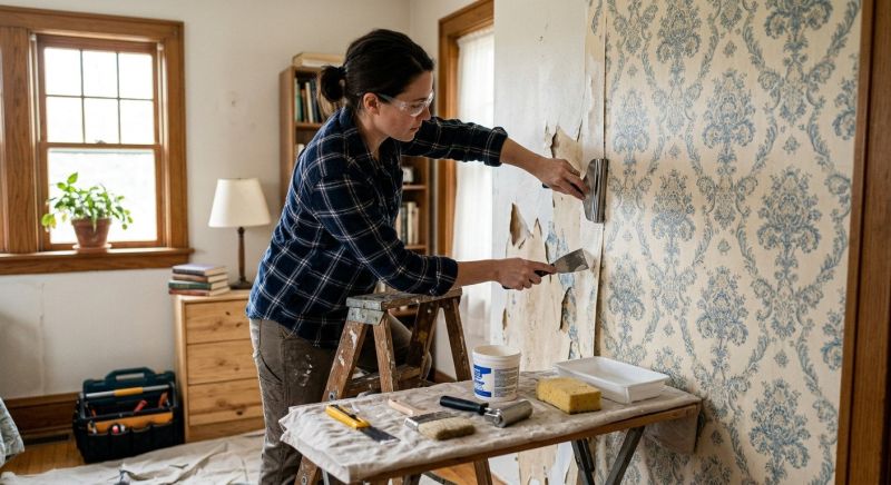 Wallpaper Repair in Olathe, KS