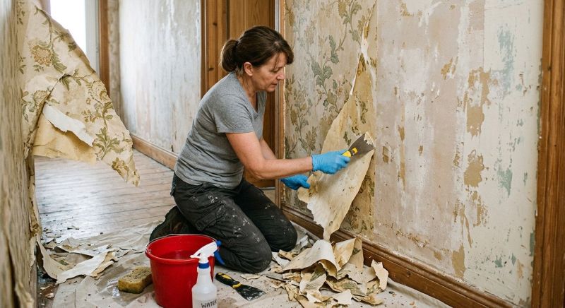 Wallpaper Stripping in Alpharetta, GA
